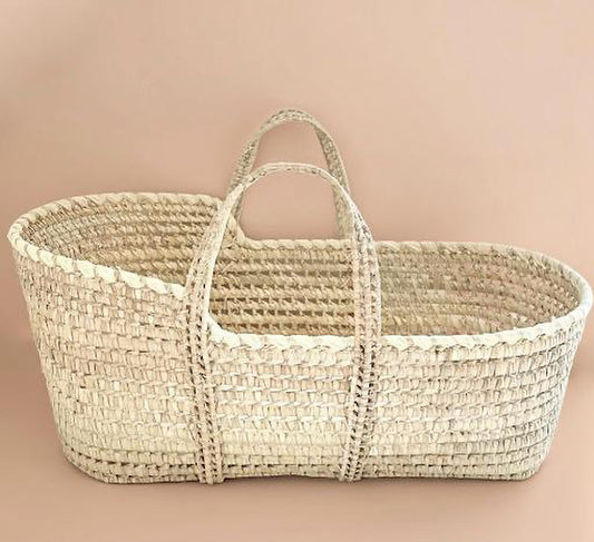Berceau artisanal en doum – modèle Tissam