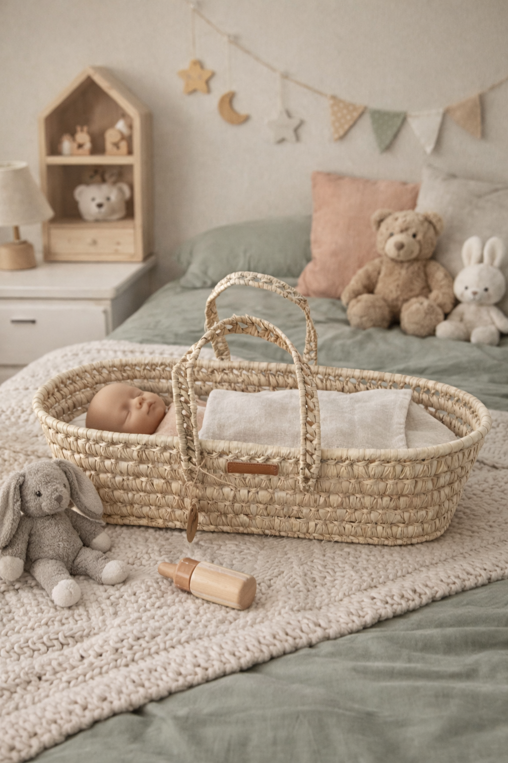 Panier COCON – panier de rangement en fibres naturelles